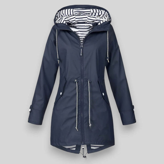 Harper | Women's Waterproof Jacket - Elegant & Practical Rainwear