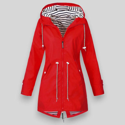 Harper | Women's Waterproof Jacket - Elegant & Practical Rainwear
