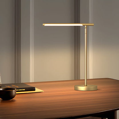 NovaBeam | Minimalist LED Desk Light with Elegant Brass Detailing