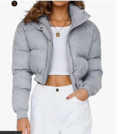 Brielle | Women’s Insulated Short Hooded Puffer Jacket for Cold Days