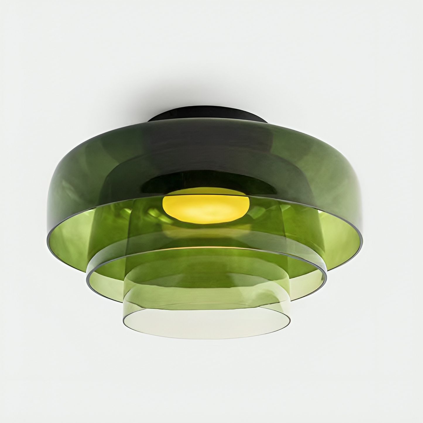 Brilora | Minimalist Scandinavian Bauhaus Glass Layered Pendant Lamp
