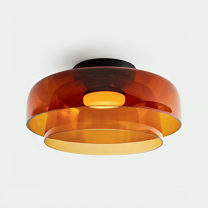 Brilora | Minimalist Scandinavian Bauhaus Glass Layered Pendant Lamp