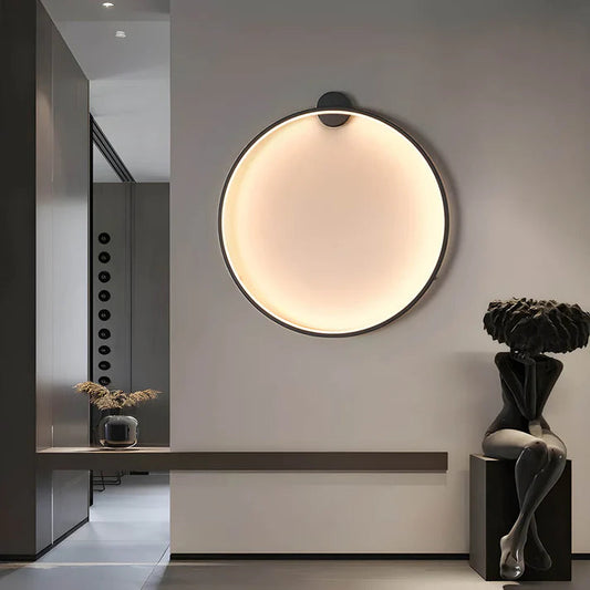 Brivian | Modern Ring Wall Lamp for Elegant Interior Spaces