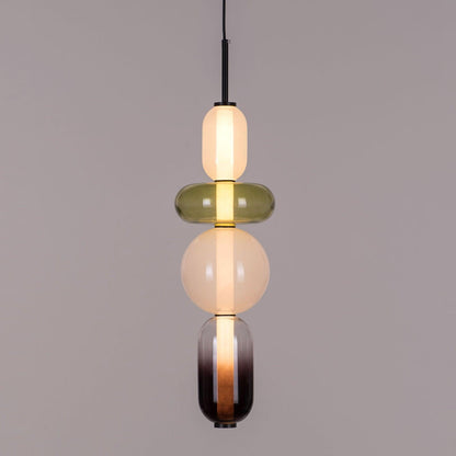 LumiClear – Elegant Glass Pendant with Transparent Brilliance