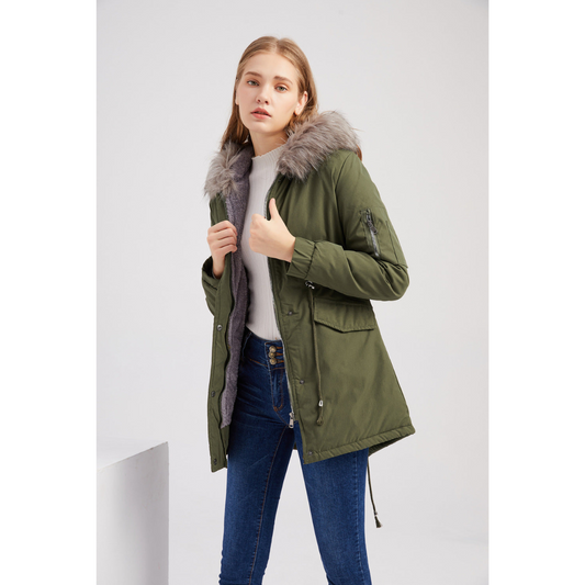 Caira | Women's Classic Hooded Parka Winter Jacket
