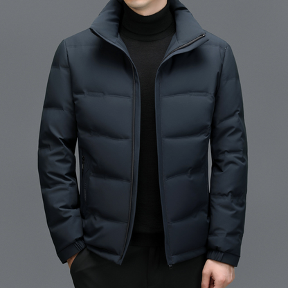 Caleb | Classic Men’s Winter Puffer Jacket — Lightweight and Warm