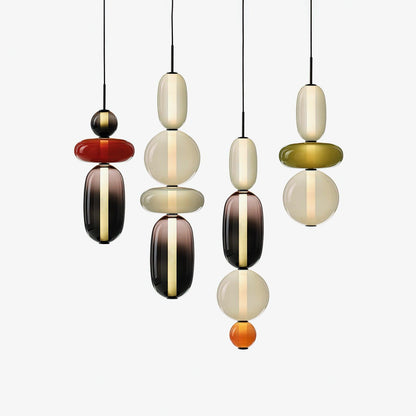 LumiClear – Elegant Glass Pendant with Transparent Brilliance