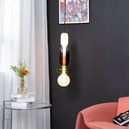 LumiClear – Elegant Glass Pendant with Transparent Brilliance