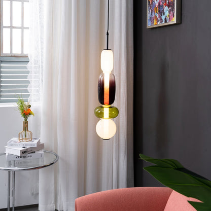 LumiClear – Elegant Glass Pendant with Transparent Brilliance