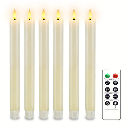 LumiCandle – Remote-Controlled LED Taper Candle Set for Stylish Events