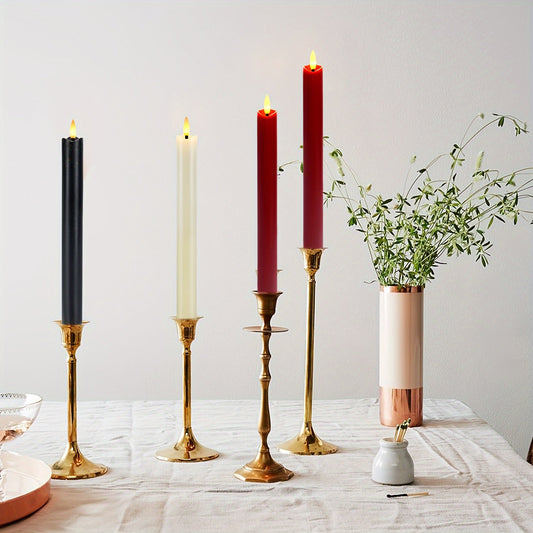 LumiCandle – Remote-Controlled LED Taper Candle Set for Stylish Events