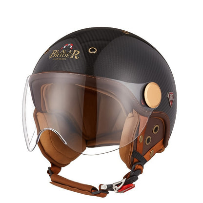Carbon Fiber Motorcycle Helmet Lightweight Durable CE Certified