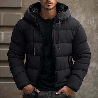 Carter | Men’s Quilted Winter Puffer Jacket for Outdoor Warmth
