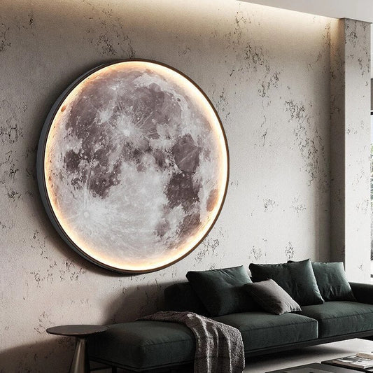 LunarAura – Rechargeable 3D Printed Moon Night Light