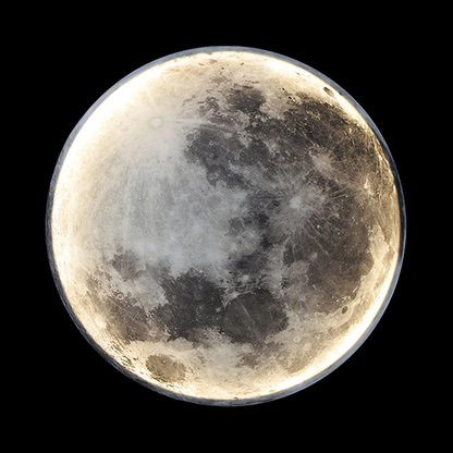 LunarAura – Rechargeable 3D Printed Moon Night Light