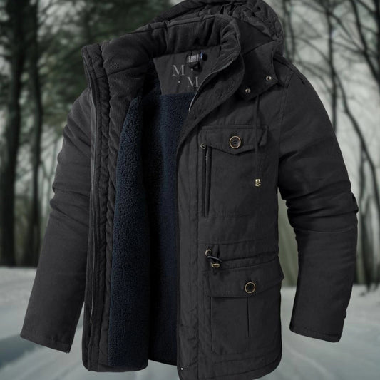 Soren | Insulated Sherpa Lined Parka Jacket for Men
