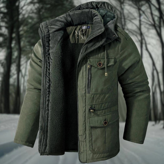 Soren | Insulated Sherpa Lined Parka Jacket for Men
