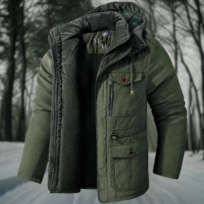 Soren | Insulated Sherpa Lined Parka Jacket for Men