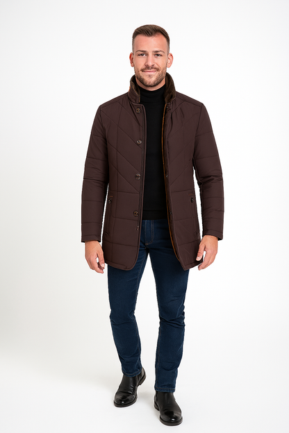 Marcus | Contemporary Puffer Jacket with Built-In Warmth