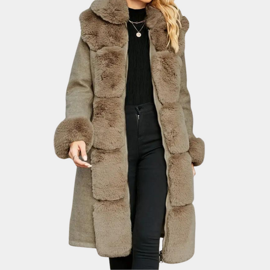 Christine | Women's Elegant Plush Winter Coat