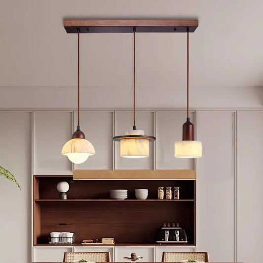 ChromaLux | Modern Alab Marble Pendant Lamp