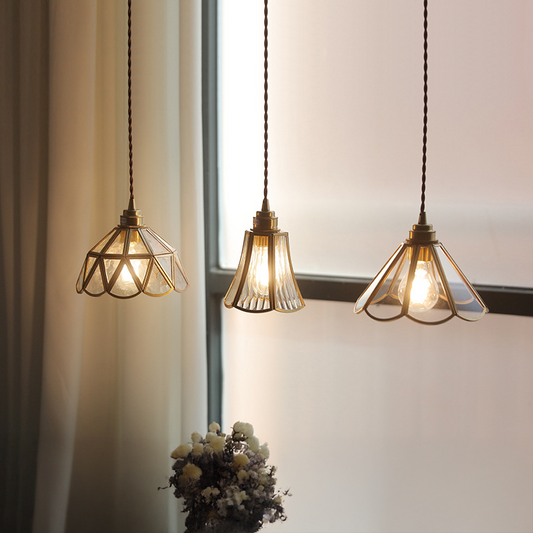 Clarune | Vintage Glass Pendant Lamp with Timeless Appeal