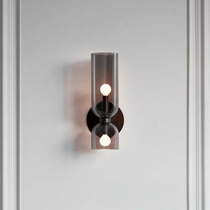 Clarva | Sculptural Glass Wall Lamp for Modern Interiors