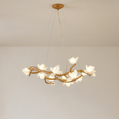 CloverStem | Tree Branch Chandelier for Modern Simplicity