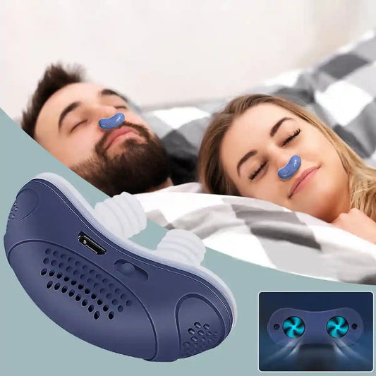 Lightweight CPAP Device for Sleep Apnea Relief – Compact, Quiet, No Mask, USB Rechargeable