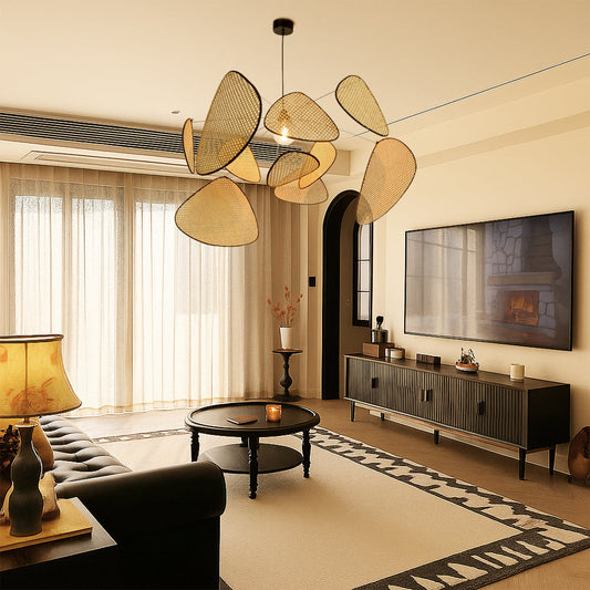 Corinthia | Rattan Pendant Lamp with Modern Touch