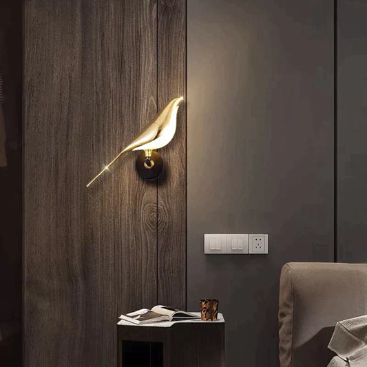 LED Wall Lamp with Bird Design – Stylish Decorative Light for Modern Living Spaces