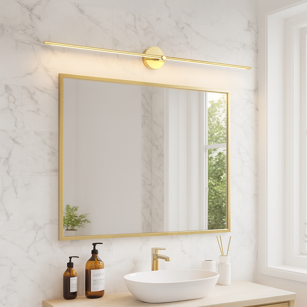 Crystalia | Bathroom Bar Wall Lamp For Elegant Look