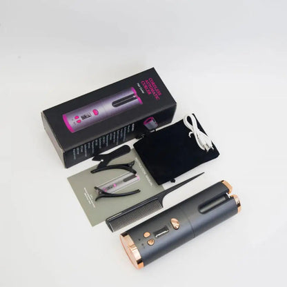 StyleGlow – Smart Curling Iron with LED Control Panel