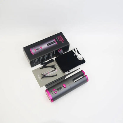 StyleGlow – Smart Curling Iron with LED Control Panel