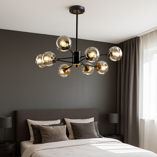 Cyrin | Elegant Scandinavian Crystal Chandelier