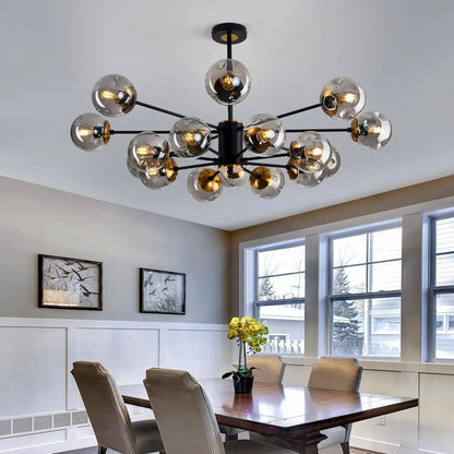 Cyrin | Elegant Scandinavian Crystal Chandelier