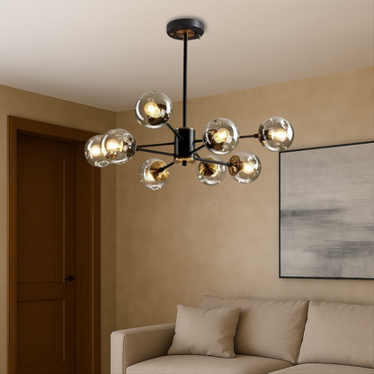 Cyrin | Elegant Scandinavian Crystal Chandelier