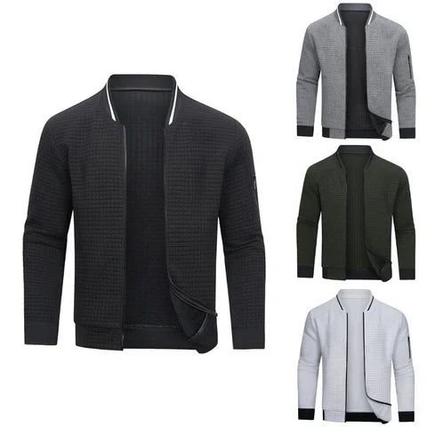 Steven | Cozy Modern Half Zip Sweater with Contemporary Style