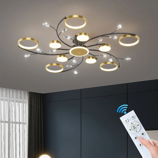 LumiFlex Pendant Lamp – Dimmable with Adjustable Brightness, Modern Kitchen Pendant Lighting in Metal and Acrylic for Customized Ambiance.