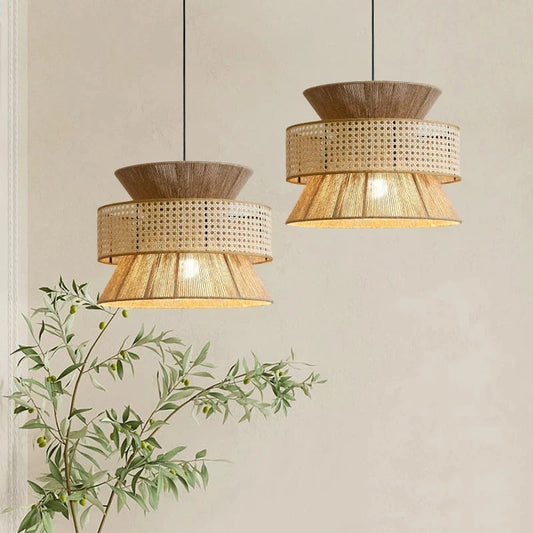 DriftGlow | Classic Wabi Sabi Hanging Lamp