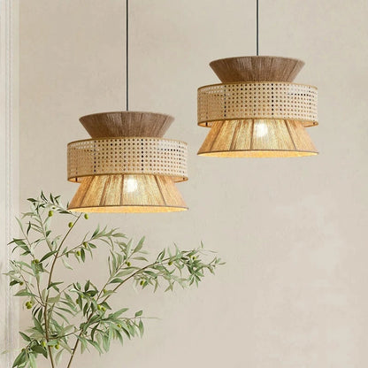 DriftGlow | Classic Wabi Sabi Hanging Lamp