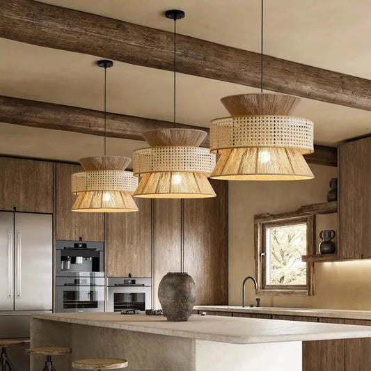 DriftGlow | Classic Wabi Sabi Hanging Lamp