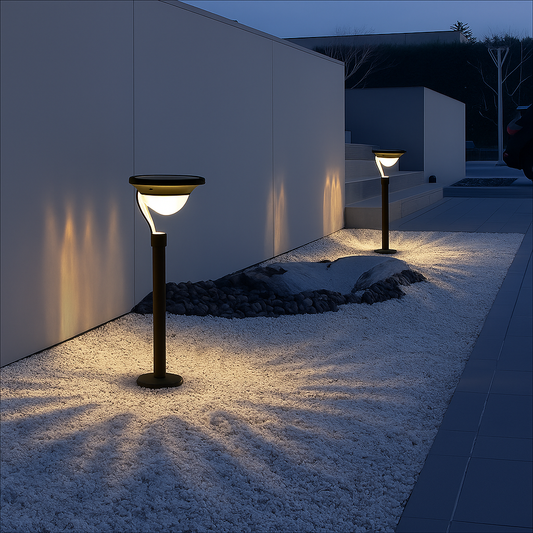 Eclipto | Minimalist Solar Path Lighting for Beautiful Garden Views