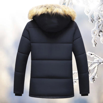 Grayson | Stylish Quilted Parka Coat with Fleece Lining for Men