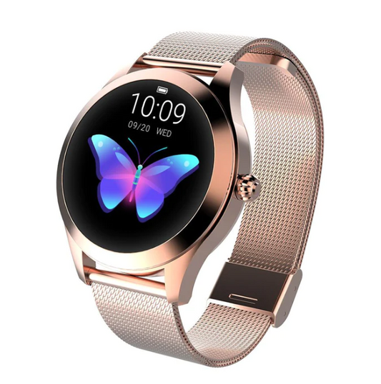 Fashion Smartwatch for Women – Health Tracking, Custom Style Options, and Bluetooth Connection