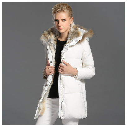 Elodie | Insulated Women’s Hooded Puffer Jacket for Cold Weather