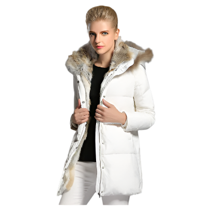 Elodie | Insulated Women’s Hooded Puffer Jacket for Cold Weather
