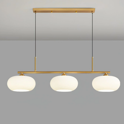 Elyra | 3-Head Modern Bauhaus Pendant Lamp for Dining Areas