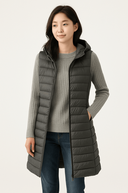 Emalie | Stylish Women's Quilted Winter Coat with Cozy Hood