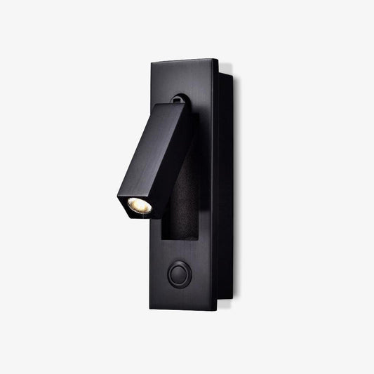 LullabyGlow Wall Lamp – A seamlessly integrated lamp offering soothing light for enhanced sleep and bedside serenity.